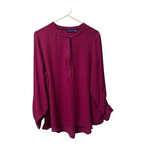 Apt. 9 Burgundy color Blouse